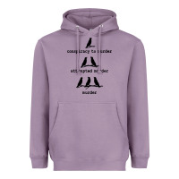 Lavender attempted murder cute Heavyweight Hoodie - artisFamous