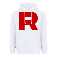 R Is Team Rocket Heavyweight Hoodie | Teevron
