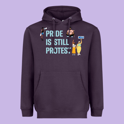 Pride Is Still Protest Heavyweight Hoodie Designed By Artisfamous