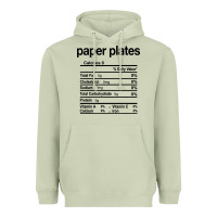 Matcha paper plates nutrition facts funny thanksgiving christmas Heavyweight Hoodie - artisFamous
