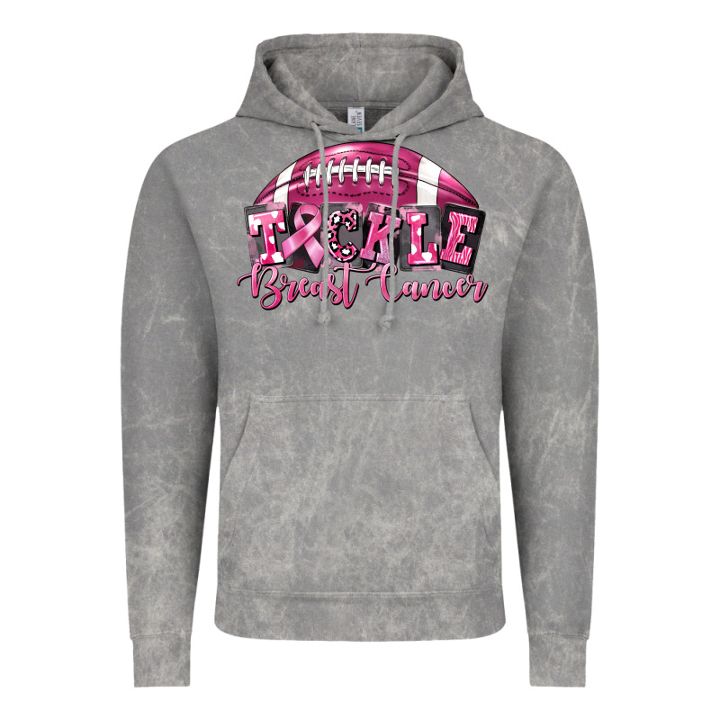 Tickle Breast Cancer Football Vintage Hoodie by FaDigitalArtStudio | Teevron