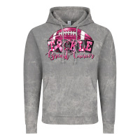 Cloud Rock Tickle Breast Cancer Football Vintage Hoodie - FaDigitalArtStudio