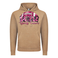 Vintage Coffee Tickle Breast Cancer Football Vintage Hoodie - FaDigitalArtStudio