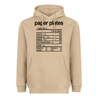 Mushroom paper plates nutrition facts funny thanksgiving christmas Heavyweight Hoodie - artisFamous