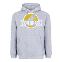 Heather Grey yoshi park Heavyweight Hoodie - artisFamous