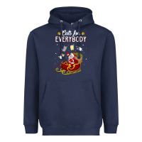 Navy cats for everybody cat christmas ugly christmas sweatshirt Heavyweight Hoodie - artisFamous