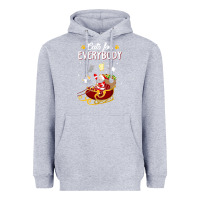 Heather Grey cats for everybody cat christmas ugly christmas sweatshirt Heavyweight Hoodie - artisFamous