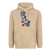 Mushroom made in california Heavyweight Hoodie - artisFamous