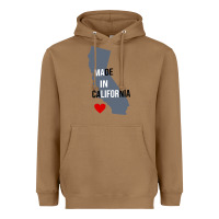 Toasted Coconut made in california Heavyweight Hoodie - artisFamous