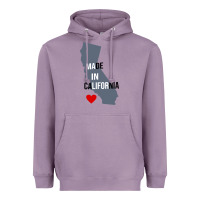 Lavender made in california Heavyweight Hoodie - artisFamous
