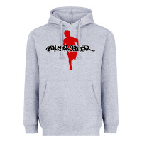 Heather Grey box car racer Heavyweight Hoodie - artisFamous