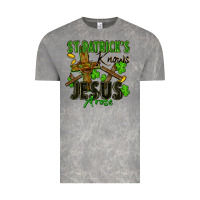 Cloud Rock St. Patrick's knows Jesus arose Vintage Tee - FaDigitalArtStudio
