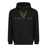 Black trans am 18 Heavyweight Hoodie - artisFamous