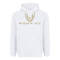 White trans am 18 Heavyweight Hoodie - artisFamous