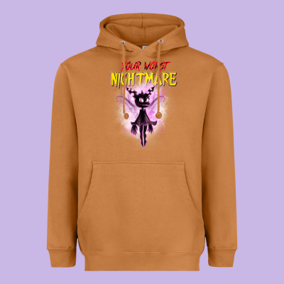 Your Worst Nightmare Heavyweight Hoodie Designed By Artisfamous