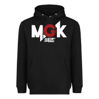 Black machine gun Heavyweight Hoodie - artisFamous