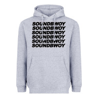 Heather Grey soundbwoy Heavyweight Hoodie - artisFamous