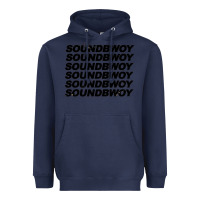 Navy soundbwoy Heavyweight Hoodie - artisFamous