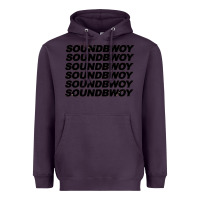 Plum soundbwoy Heavyweight Hoodie - artisFamous