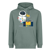 Sage wall e eve christmas light wrap graphic t shirt Heavyweight Hoodie - artisFamous