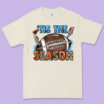 Tis The Season Lightning Bolt Premium Tee Designed By Howdyjamesfarm