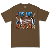 Cacao Tis the season lightning bolt Premium Tee - HowdyJamesFarm