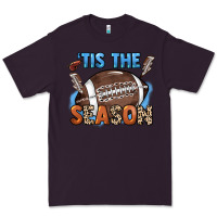 Plum Tis the season lightning bolt Premium Tee - HowdyJamesFarm