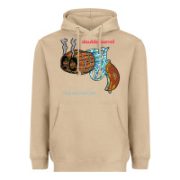Mushroom Double Barrel Heavyweight Hoodie - artisFamous