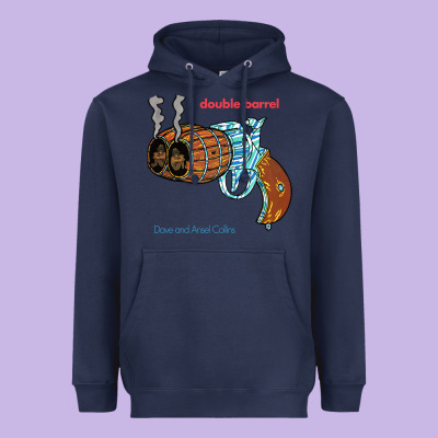 Double Barrel Heavyweight Hoodie Designed By Artisfamous