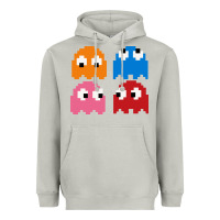 Moon Dust pacman ghosts cool retro 80s Heavyweight Hoodie - artisFamous
