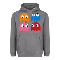 Storm pacman ghosts cool retro 80s Heavyweight Hoodie - artisFamous