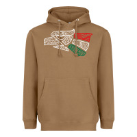 Toasted Coconut mexico flag Heavyweight Hoodie - artisFamous