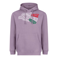 Lavender mexico flag Heavyweight Hoodie - artisFamous