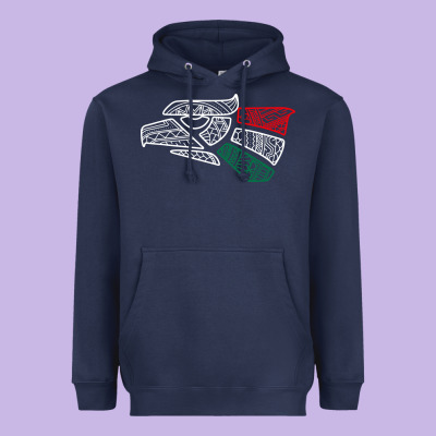 Mexico Flag Heavyweight Hoodie Designed By Artisfamous