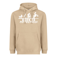Mushroom motocross motocicleta evolución offroad Heavyweight Hoodie - artisFamous
