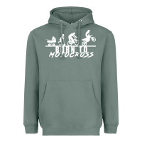 Sage motocross motocicleta evolución offroad Heavyweight Hoodie - artisFamous