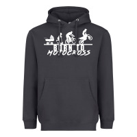 Smoke motocross motocicleta evolución offroad Heavyweight Hoodie - artisFamous