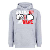 Heather Grey shake and bake tees Heavyweight Hoodie - artisFamous