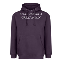 Plum make america great again Heavyweight Hoodie - artisFamous