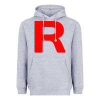 Heather Grey team rocket long sleeve t shirt Heavyweight Hoodie - artisFamous