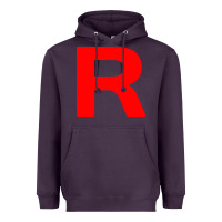 Plum team rocket long sleeve t shirt Heavyweight Hoodie - artisFamous