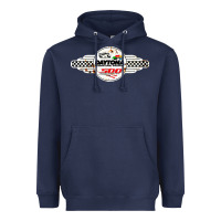 Navy daytona speedway Heavyweight Hoodie - artisFamous