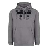 Storm mens the element of chill thc marijuana joke black Heavyweight Hoodie - artisFamous