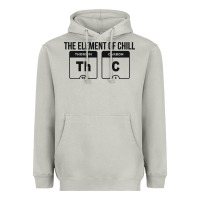 Moon Dust mens the element of chill thc marijuana joke black Heavyweight Hoodie - artisFamous