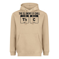 Mushroom mens the element of chill thc marijuana joke black Heavyweight Hoodie - artisFamous