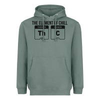 Sage mens the element of chill thc marijuana joke black Heavyweight Hoodie - artisFamous