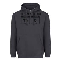 Smoke mens the element of chill thc marijuana joke black Heavyweight Hoodie - artisFamous