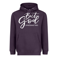 Plum but god imajes Heavyweight Hoodie - artisFamous