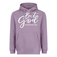 Lavender but god imajes Heavyweight Hoodie - artisFamous