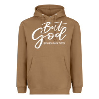 Toasted Coconut but god imajes Heavyweight Hoodie - artisFamous